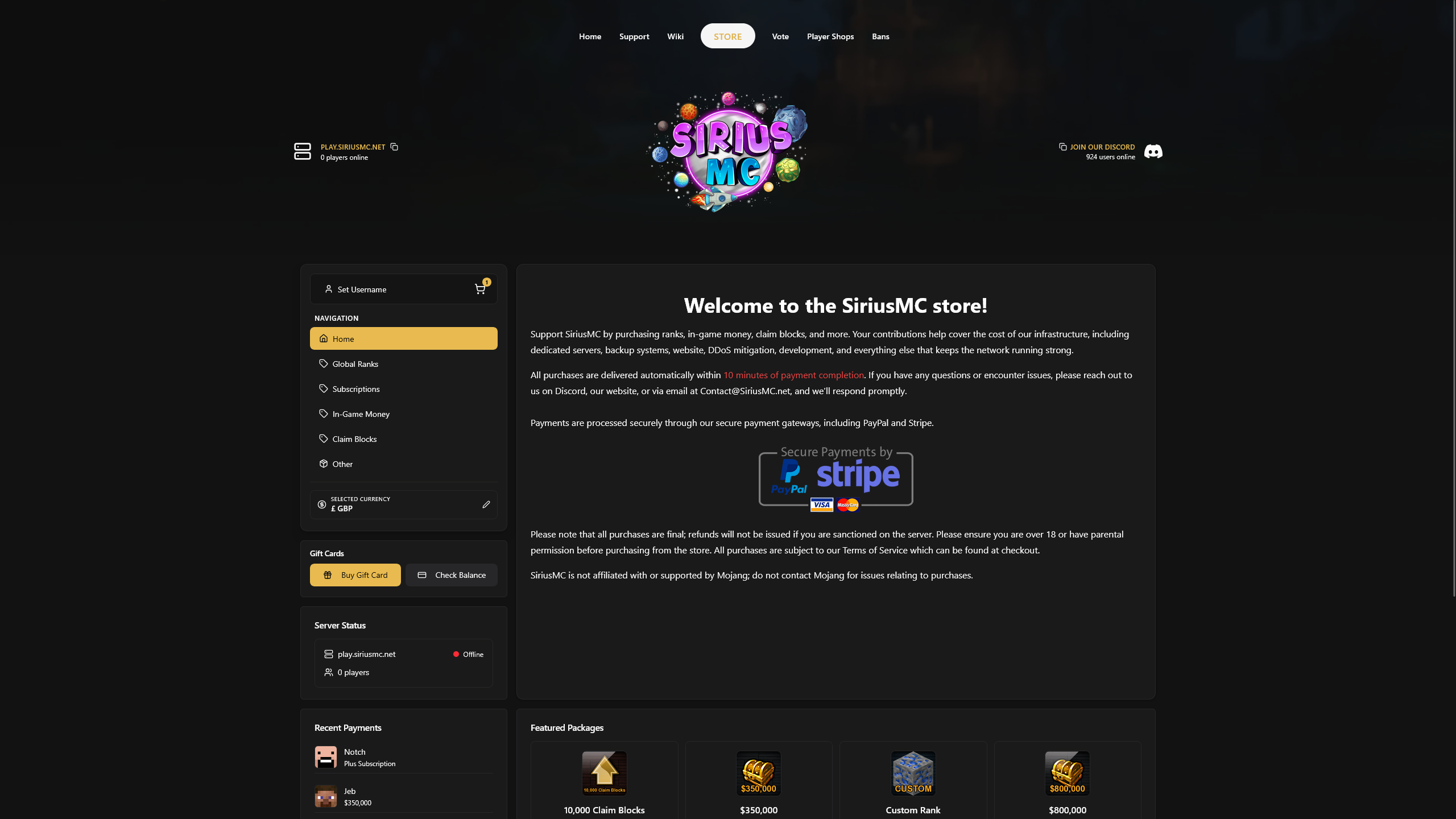 FluxStore storefront example